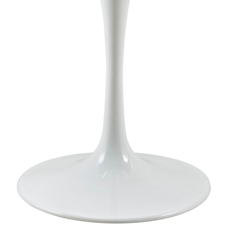 Lippa 36" Round White Top Wood Dining Table