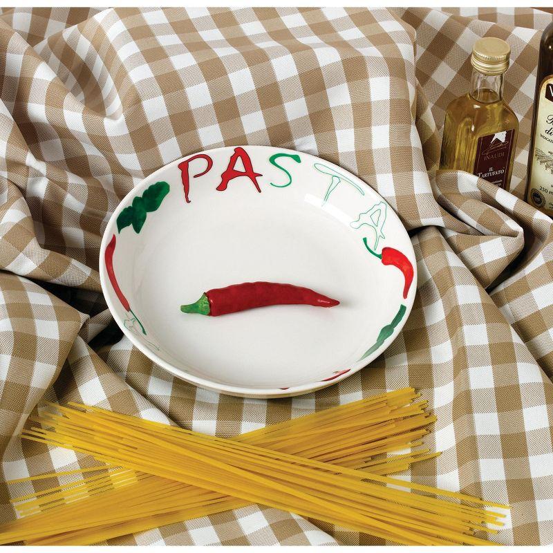 Lorren Home Trends Lorren Home Trends Porcelain China Pasta Dish