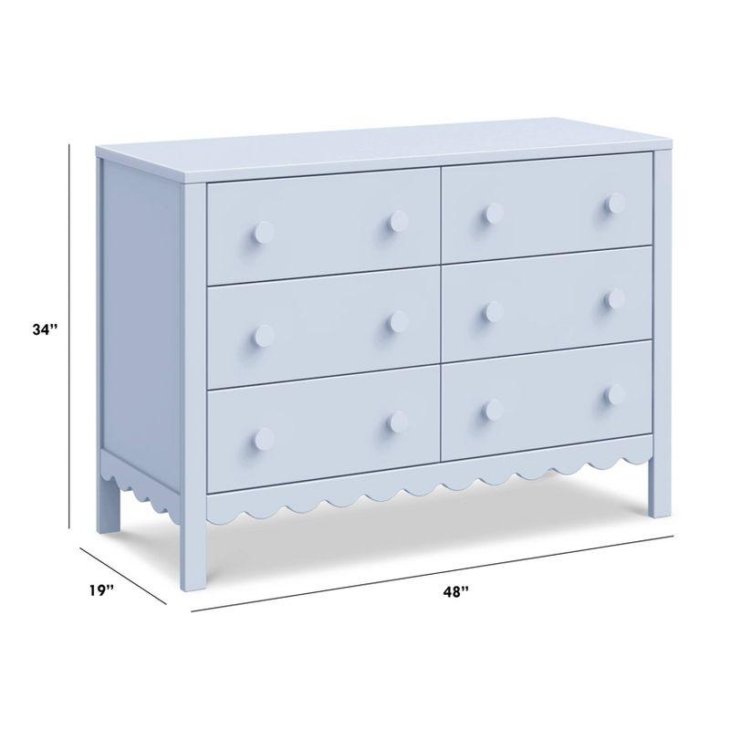 daVinci Sammy Scallop 6-Drawer Dresser
