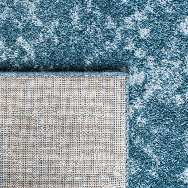 Tulum TUL240 Power Loomed Indoor Area Rug - Turquoise/Blue - 5'3"x7'6" - Safavieh