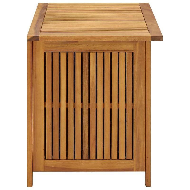 vidaXL Patio Storage Box 35.4"x19.7"x22.8" Solid Wood Acacia