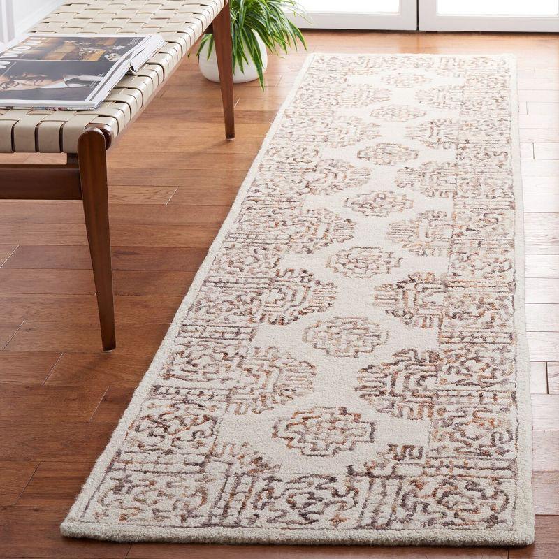 Aspen APN132 Hand Tufted Runner Rug  - Ivory/Sage - 2'3"x9' - Safavieh.