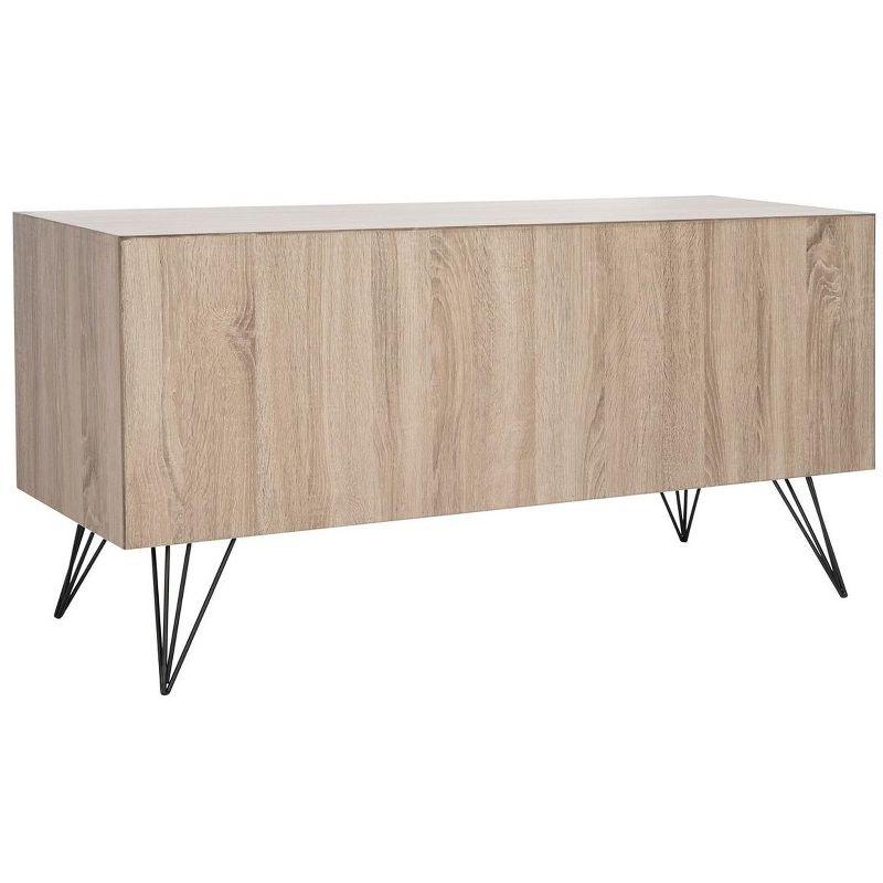 Jeralyn TV Console Stand - Light Oak - Safavieh.