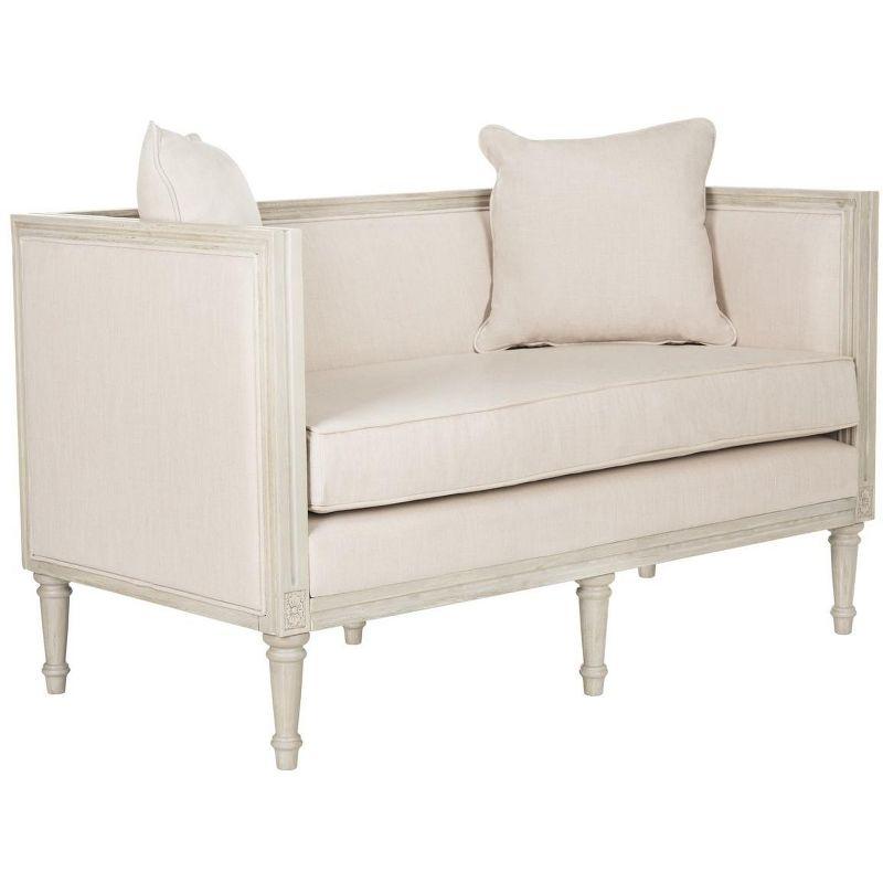 Leandra Rustic French Country Settee  - Safavieh