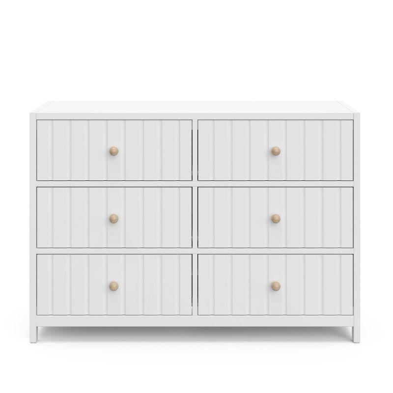 Teddi 6 Drawer Double Dresser