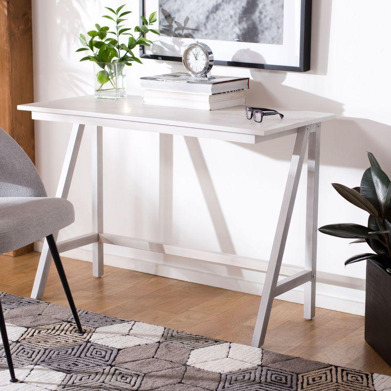Redding Desk - DSK5000 - White Washed - Safavieh