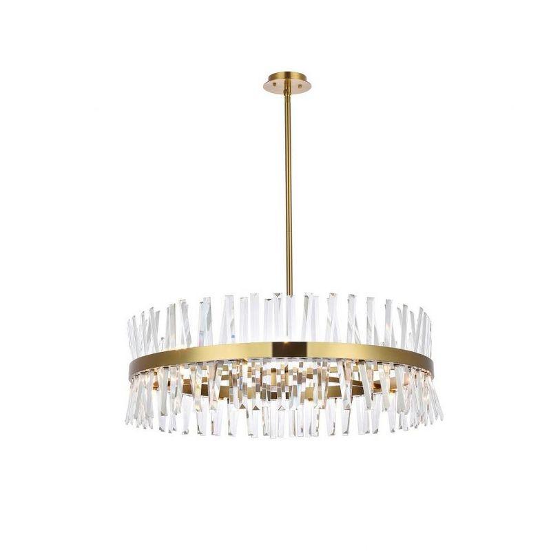 Elegant Lighting Serephina 16 - Light Chandelier in  Satin Gold