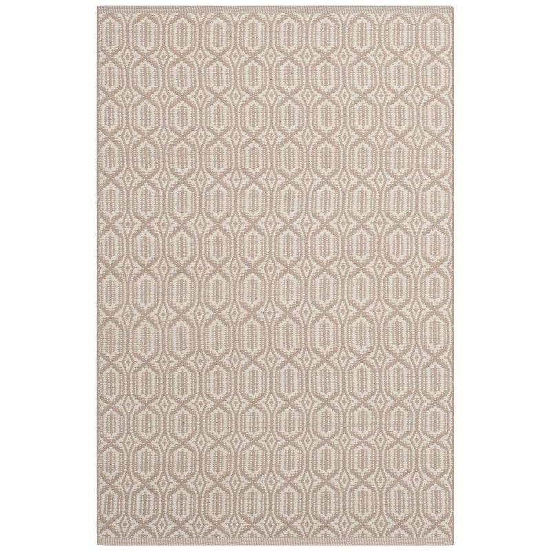 Montauk MTK333 Hand Woven Indoor Accent Rug - Ivory/Grey - 3'x5' - Safavieh.