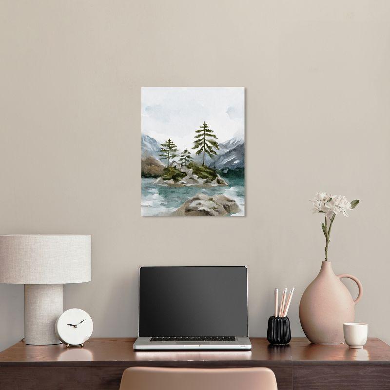 Art Remedy Cold Winter Lake