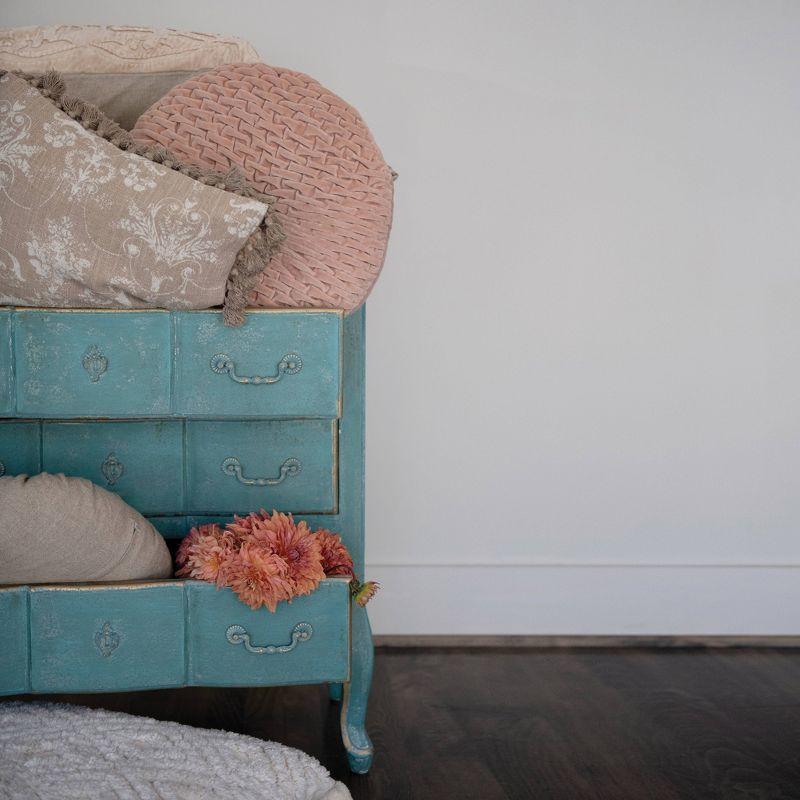 Storied Home 31" Tall Decorative Dresser Cabinet Blue