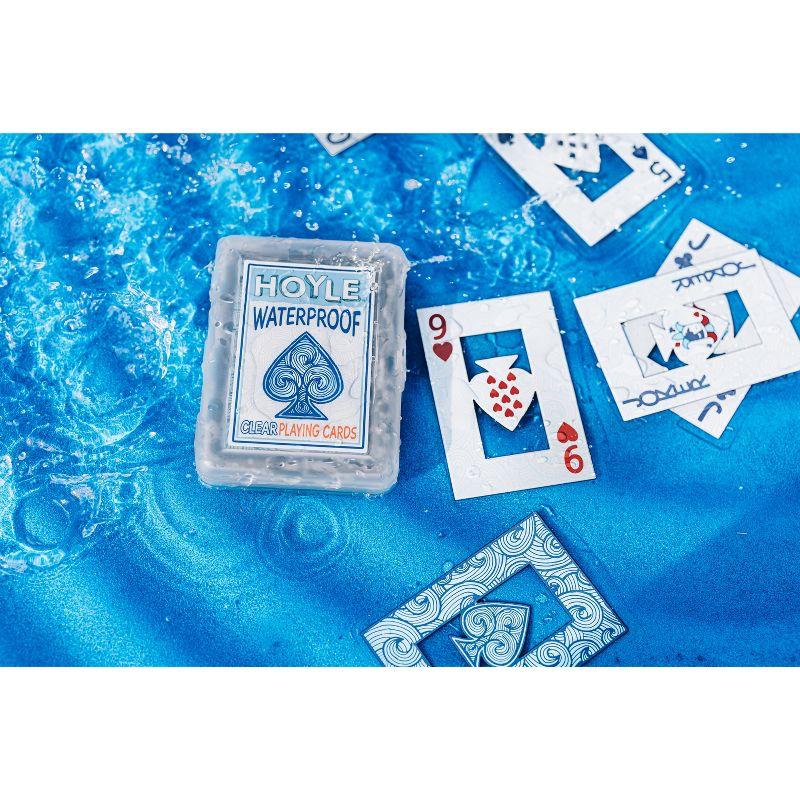 Hoyle Waterproof Clear Playing Card Game