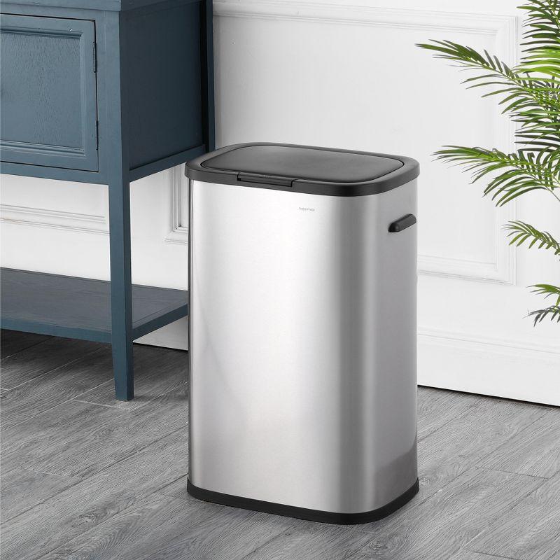 Tammi Touch Top Trash Can - 14.5 Gallons