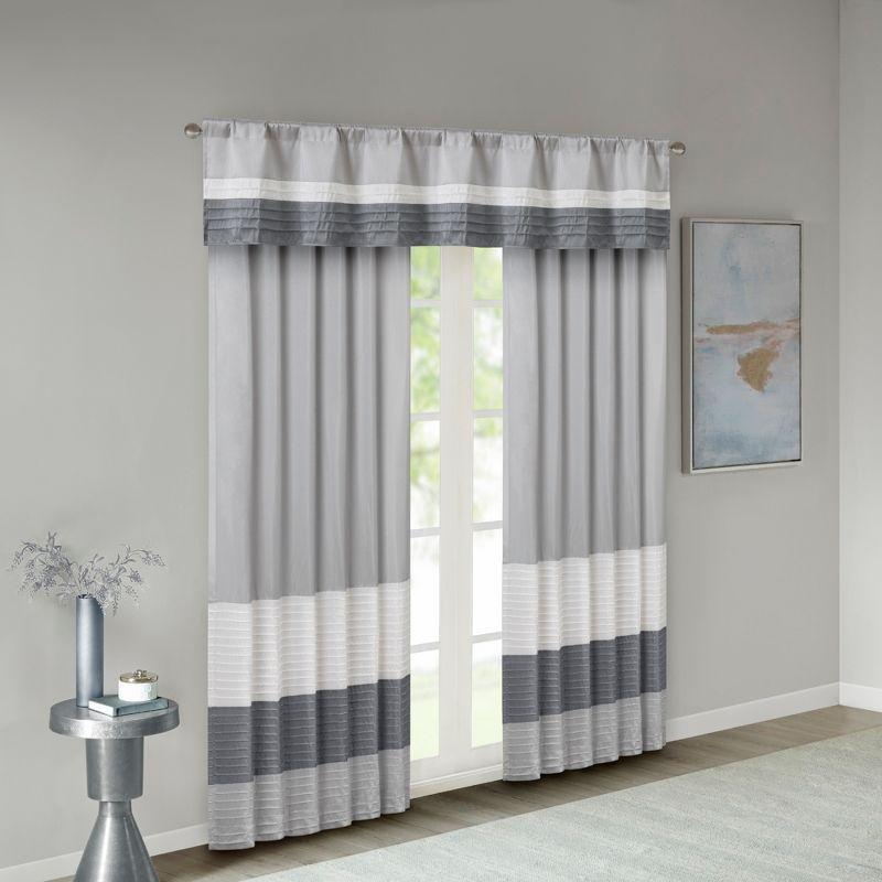 Amherst Polyoni Pintuck Window Valance