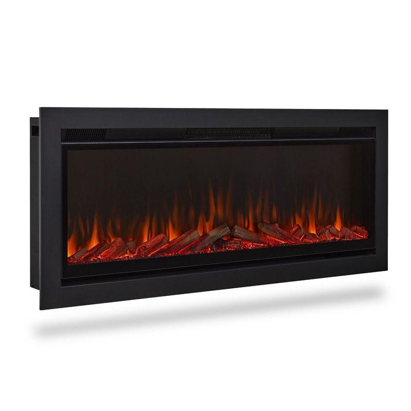 Wall-Mount or Recessed Electric Fireplace by Real Flame