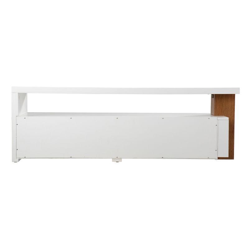 Harliston Contemporary Media Stand w/ Storage - MS1164813 - White - SEI