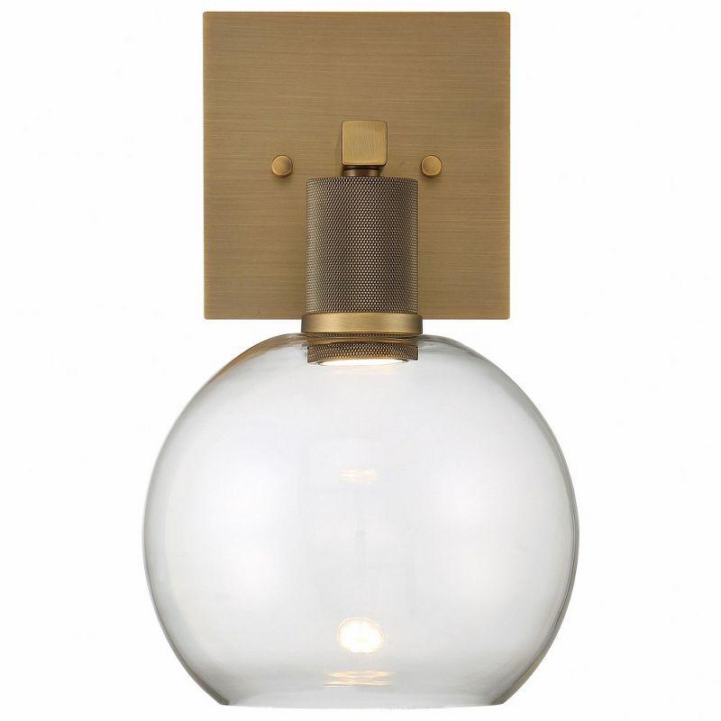 Access Lighting Port Nine 1 - Light Wall Light in  Antique Brushed Brass