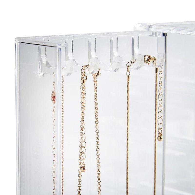 OnDisplay Tiered Acrylic Jewelry Cabinet Organizer