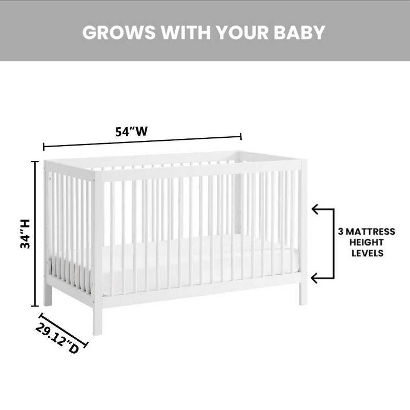 SOHO BABY Essential 4-in-1 Convertible Crib