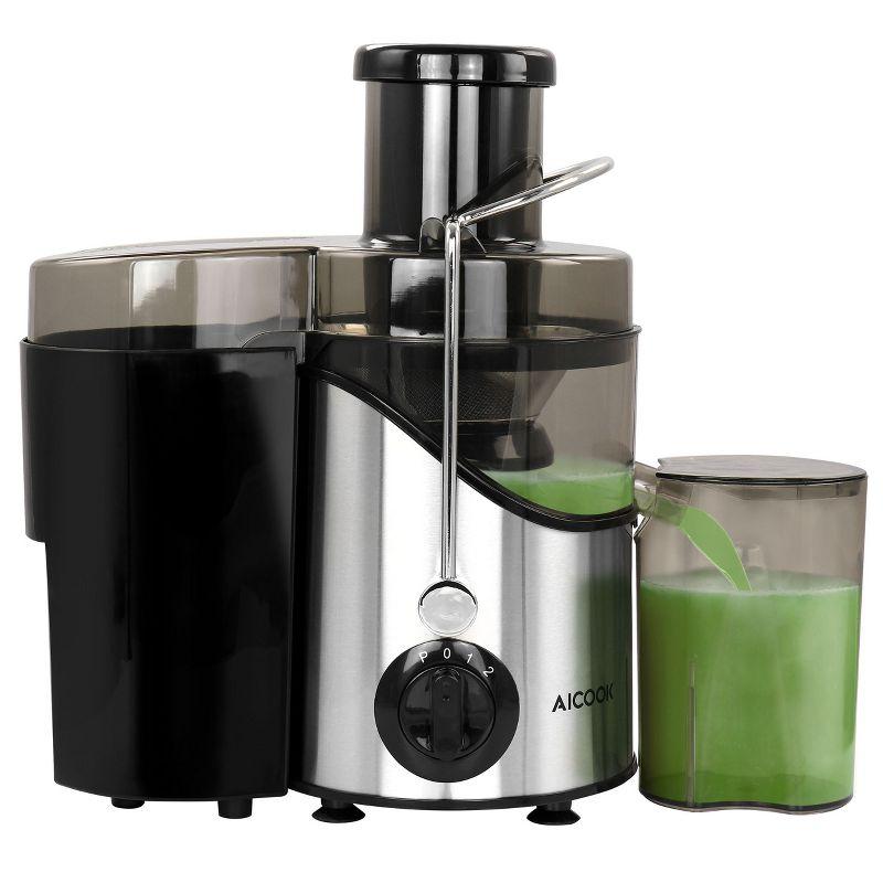 AICOOK Stainless Steel Centrifugal Juicer with Variable Speed