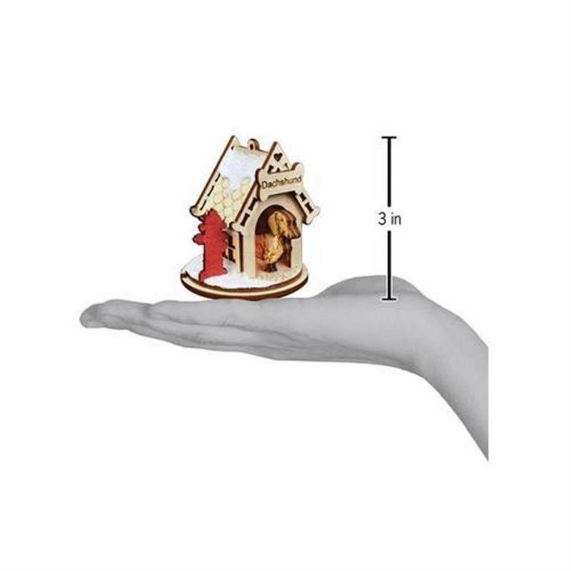 Old World Christmas Wood Animals Hanging Figurine Ornament