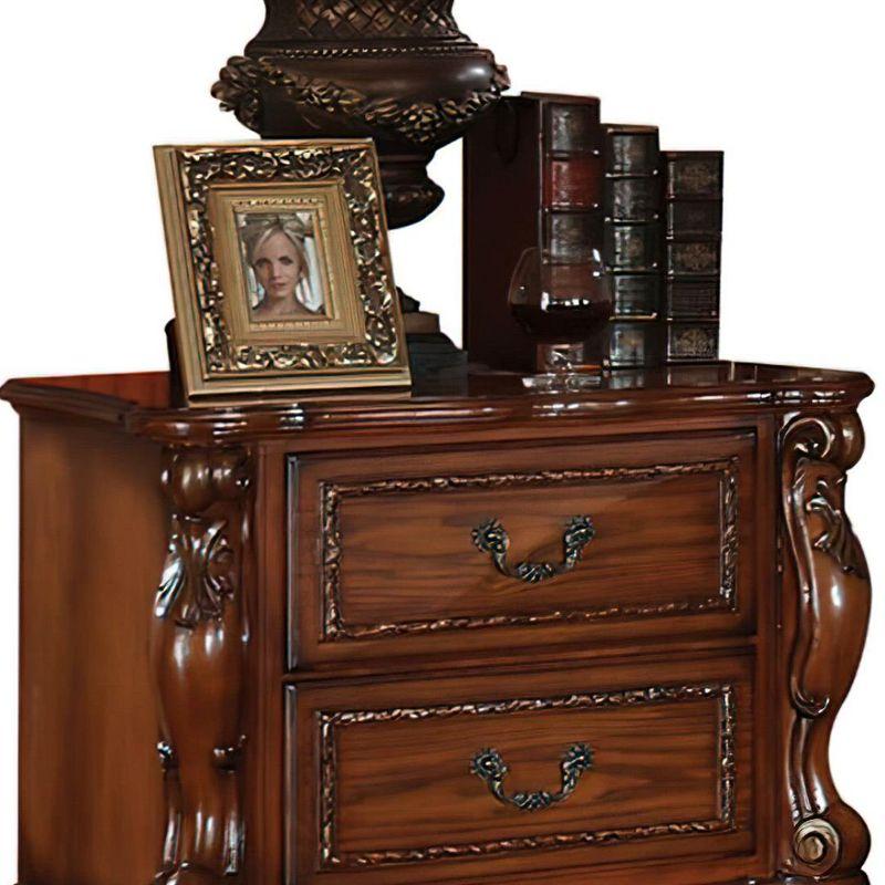 Andrew Home Studio Posidon 2 Drawer Nightstand & Reviews | Wayfair