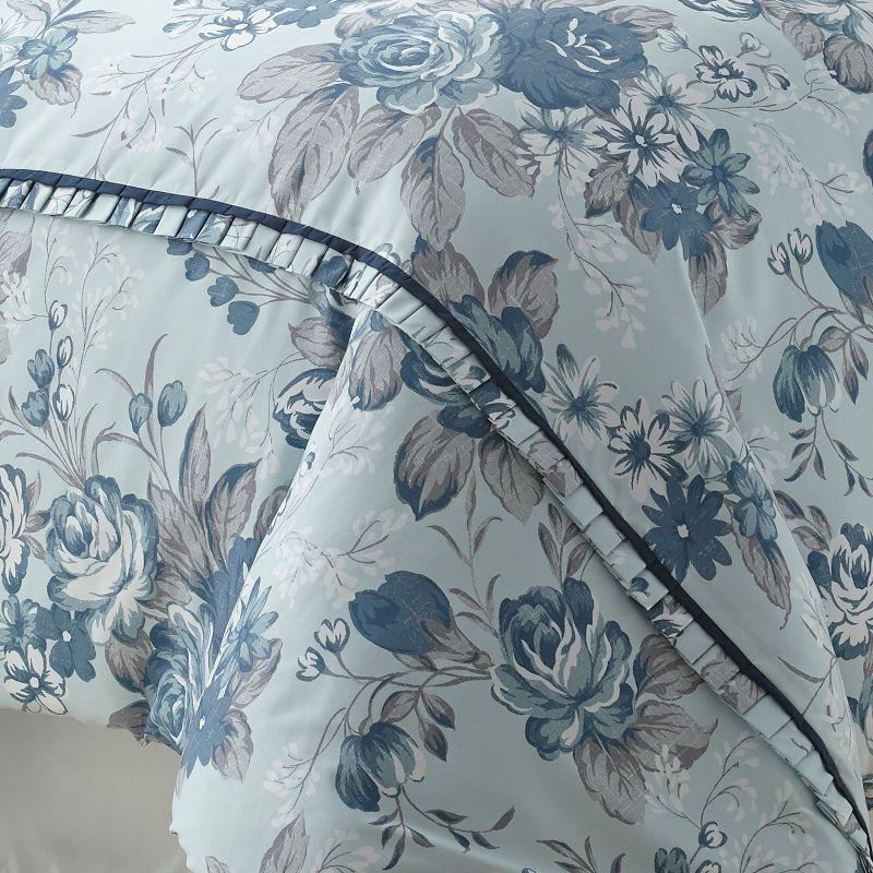 Amrapur Overseas Inc. Modern Threads Farmhouse 8-Piece Floral Comforter Set