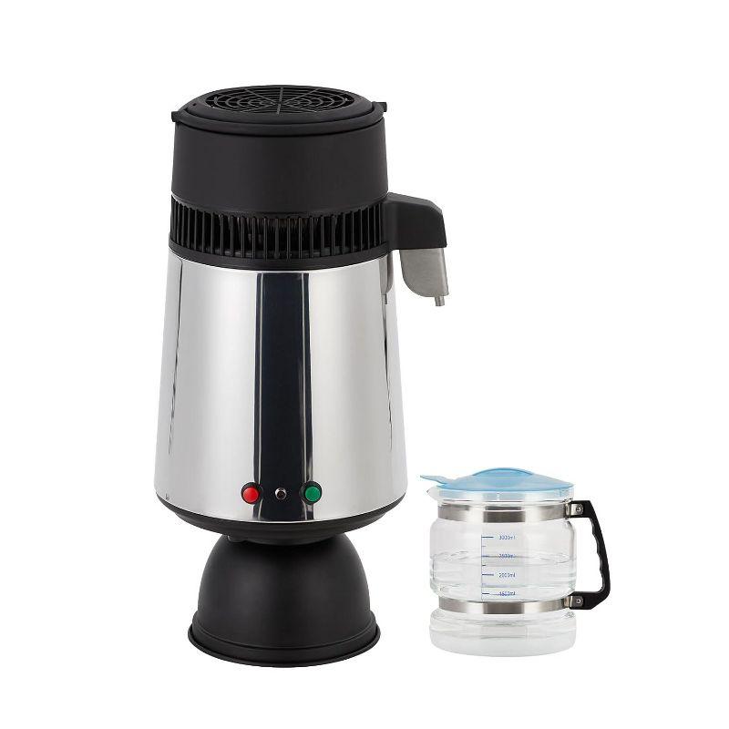 4L Water Distiller 750W Distilled Water Maker 1L/H Pure Water Purifier Filter
