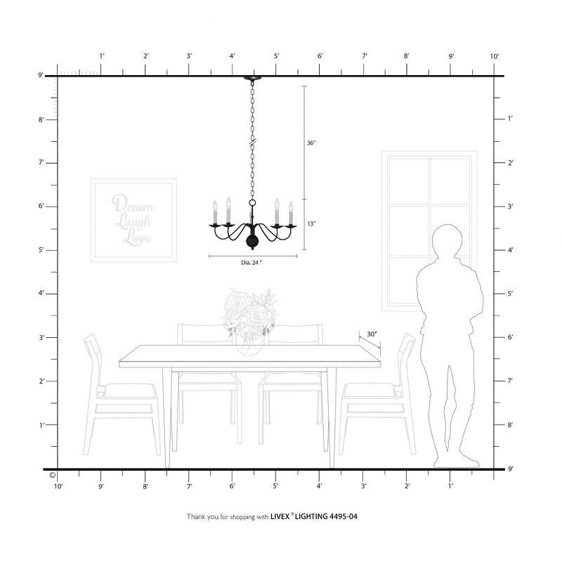 Lighting Lumens 5 - Light Classic / Traditional Chandelier