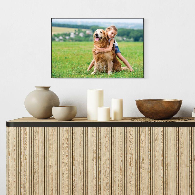 Snap 11" x 17" Black Poster Picture Frame - 4 Frames