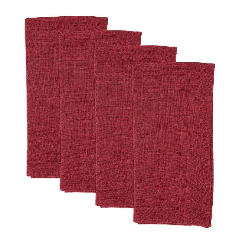 Refined Stitched Plaid Napkin (Set of 12)