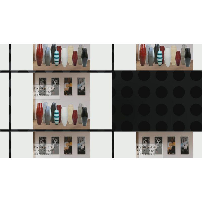 Uniquewise Handcrafted Tall Cylinder Bamboo Floor Vase – Elegant Decorative Accent for Home Offices, Hotel Lobbies, and Spa Spaces – Perfect Decor