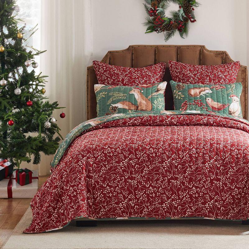Barefoot Bungalow Willow Reversible Quilt Set
