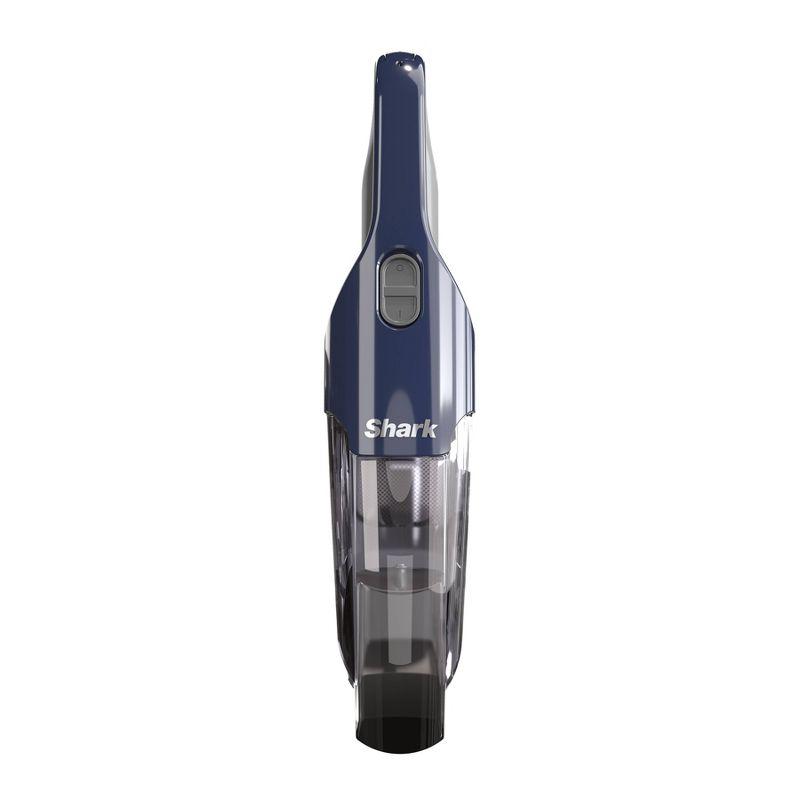 Shark Cyclone PET Handheld Vacuum with PetExtract Hair, 8" Crevice Tool, HyperVelocity Suction, Navy Blue/Grey