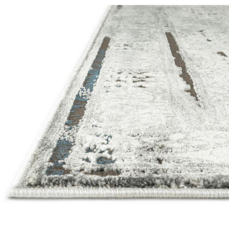 Unique Loom Finsbury Collection Area Rug - Charlotte (7'  x 10' Rectangle Multi/Gray)
