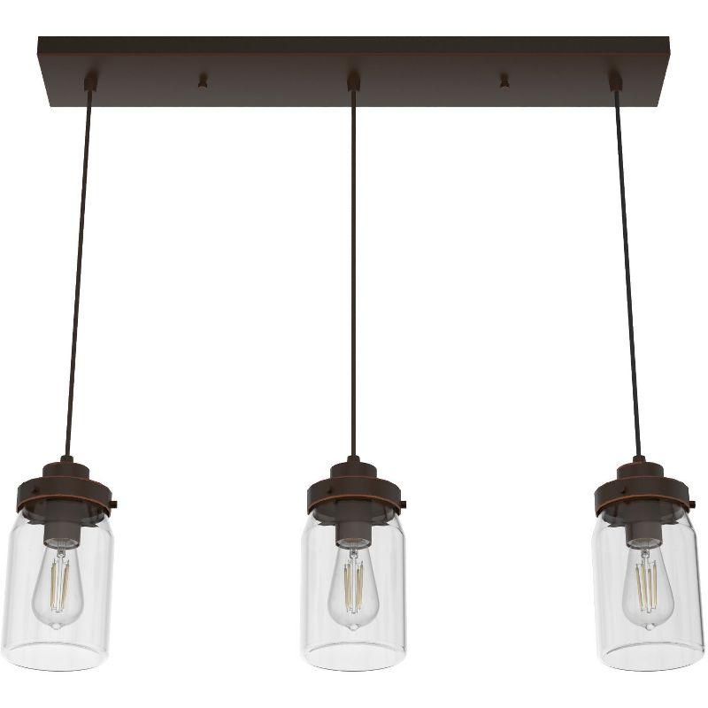 Devon Park 3 - Light Kitchen Island Linear Pendant