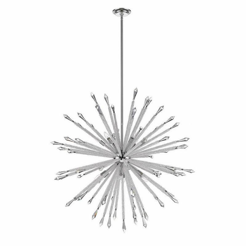 Z-Lite Soleia 12 - Light Chandelier in  Chrome