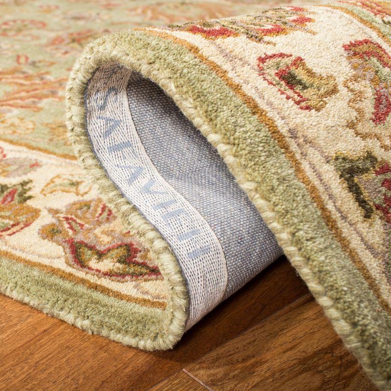 Heritage HG343 Hand Tufted Runner Rug - Green/Gold - 2'3"x20' - Safavieh.