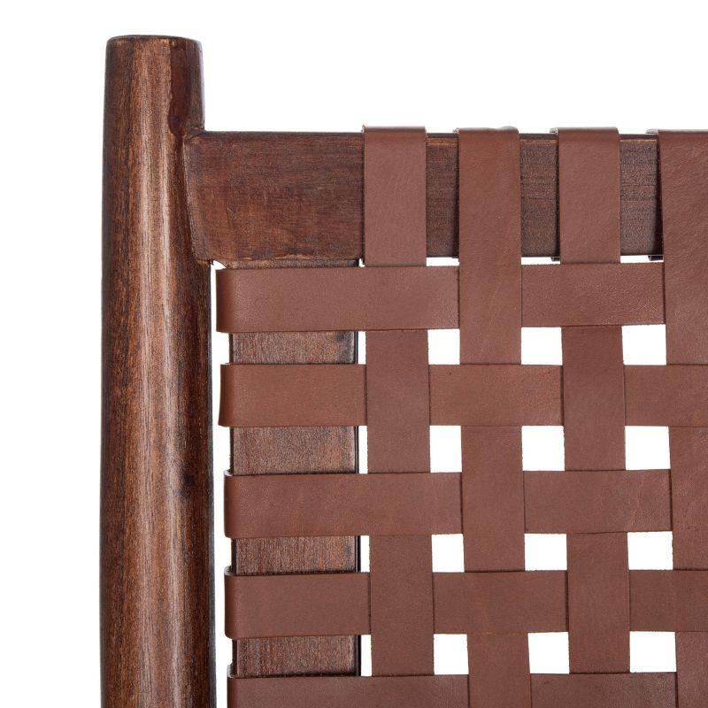 Soleil Accent Chair - ACH1001 - Cognac/Brown - Safavieh
