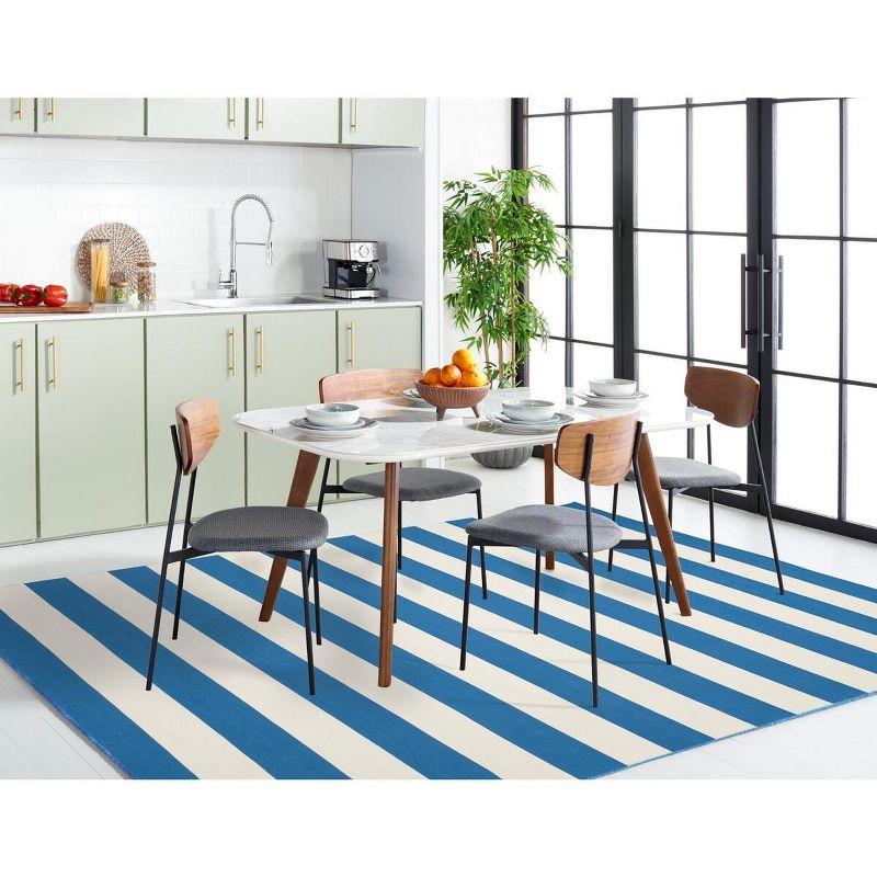 Montauk MTK712 Hand Woven Indoor Area Rug - Blue/Ivory - 8'x10' - Safavieh