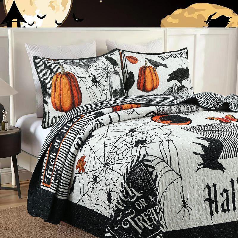 MarCielo ME500 Polyester Quilted Animal Print Quilt Set