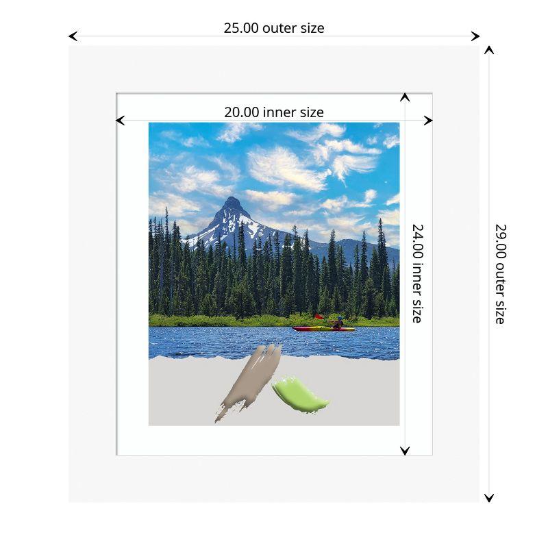 Classic White Wood Wall Picture Frame 16x20