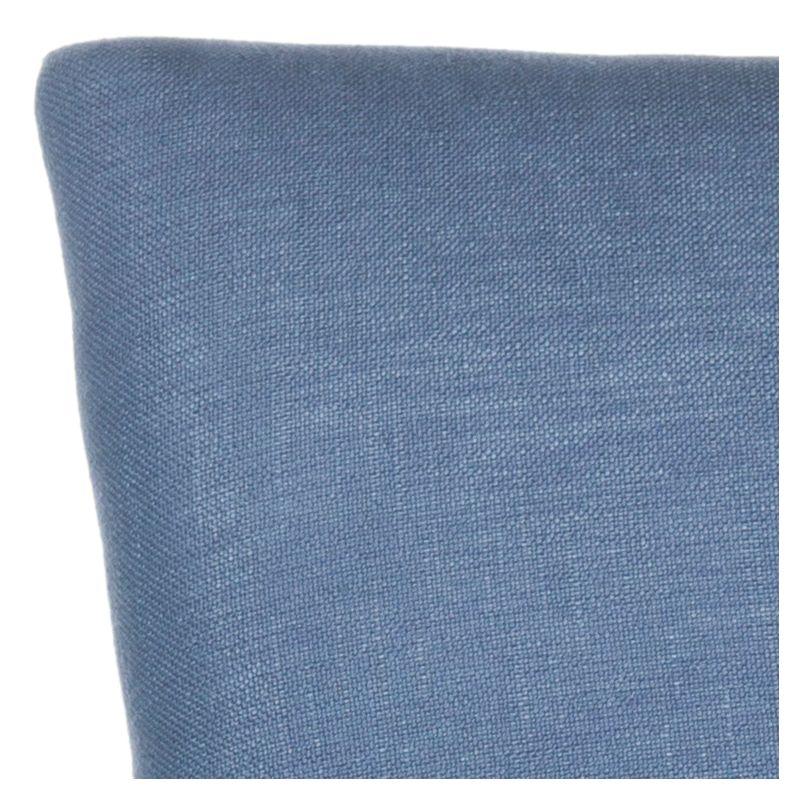 Lester 19" H Dining Chair With Nail Head Trim (Set of 2) - MCR4709 - Navy - Safavieh Couture