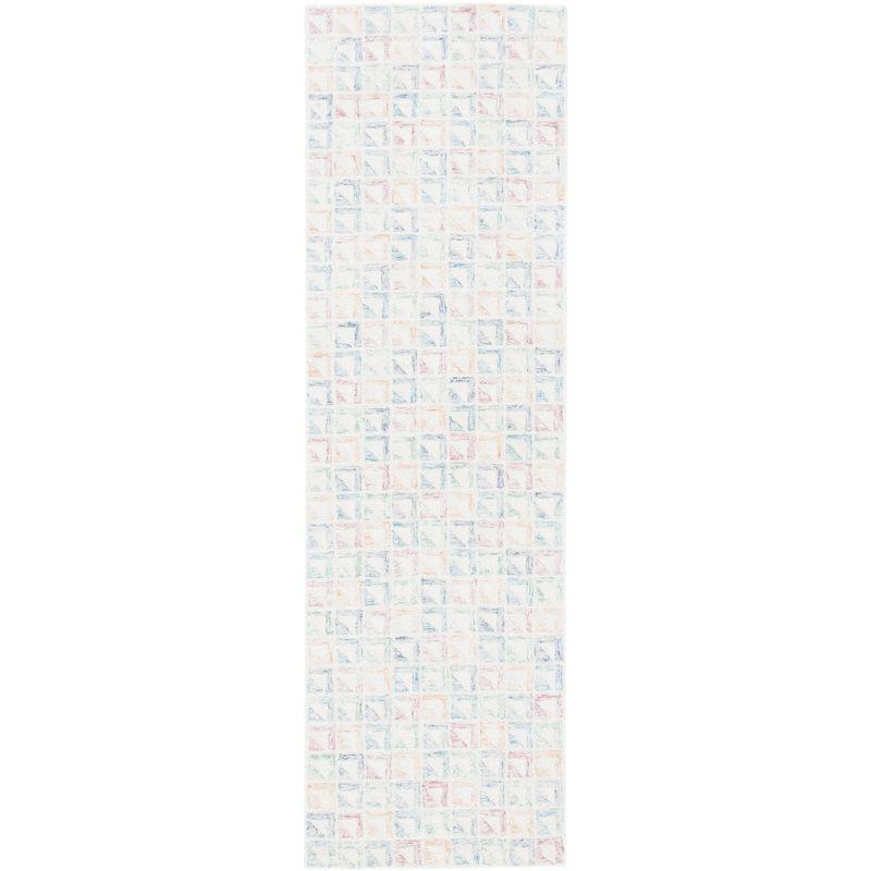 Rodeo Drive RD102 Hand Tufted Runner Rug - Ivory/Blue - 2'3"x8' - Safavieh.