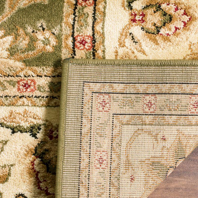 Lyndhurst LNH212 Power Loomed Area Rug - Sage/Ivory - 6'x6' - Safavieh.