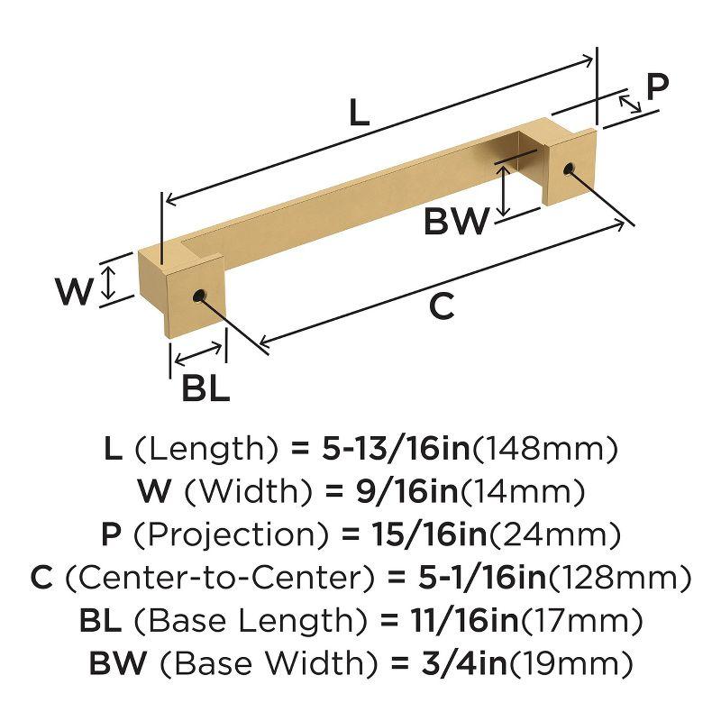 Appoint 5 1/16" Center To Center Bar Pull