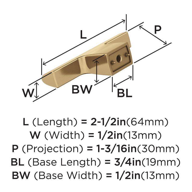 Riva 2 1/2" Length Bar Knob