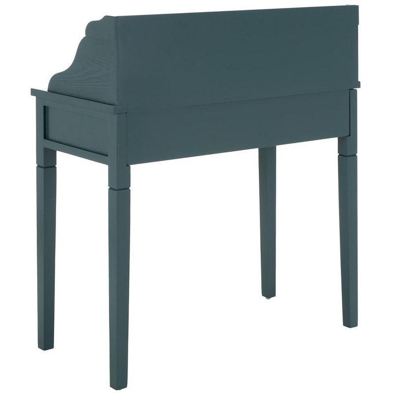 Landon Writing Desk - AMH6516 - Teal - Safavieh Couture