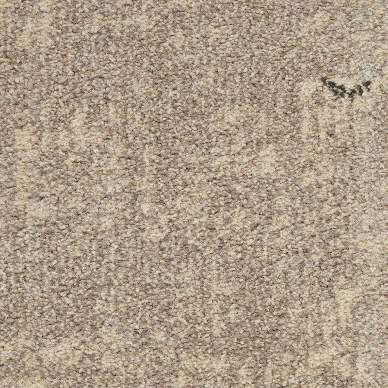 Nourison Celestial CES02 2'2" x 10' Ivory/Grey Area Rug