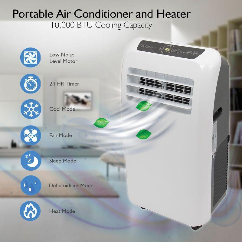 SereneLife Portable Room Air Conditioner and Heater (10,000 BTU)