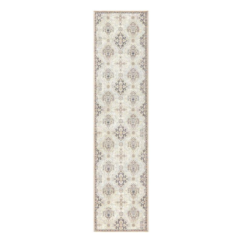 Town & Country Avani Everwash Washable Non-Slip Backing Area Rug Beige
